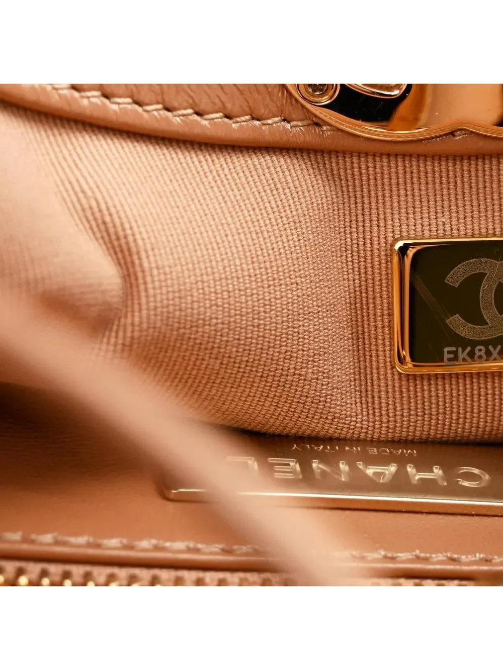 Chanel Shiny Crumpled Calfskin Quilted #338441C47B